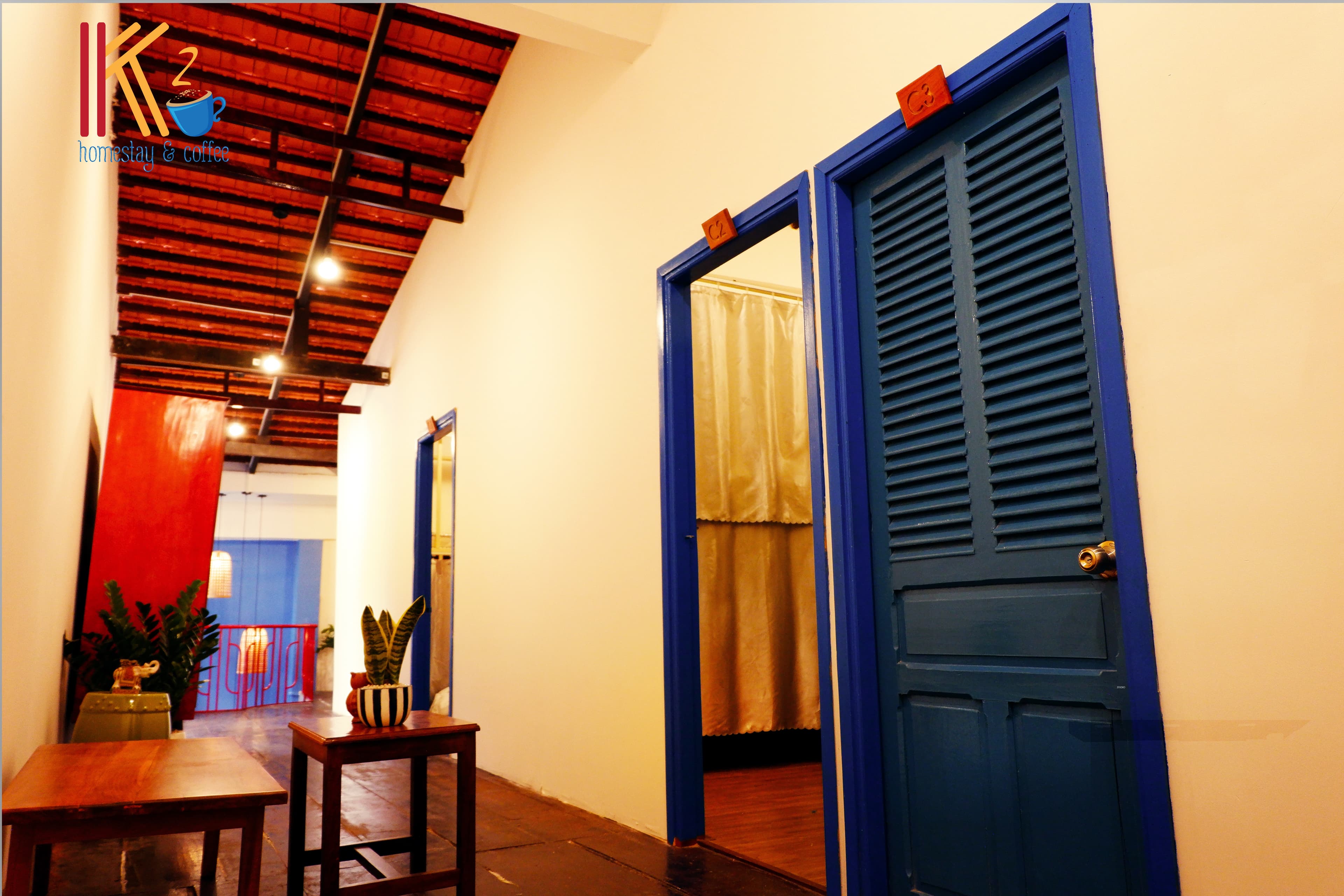 không gian chung K2 Homestay Cần Thơ