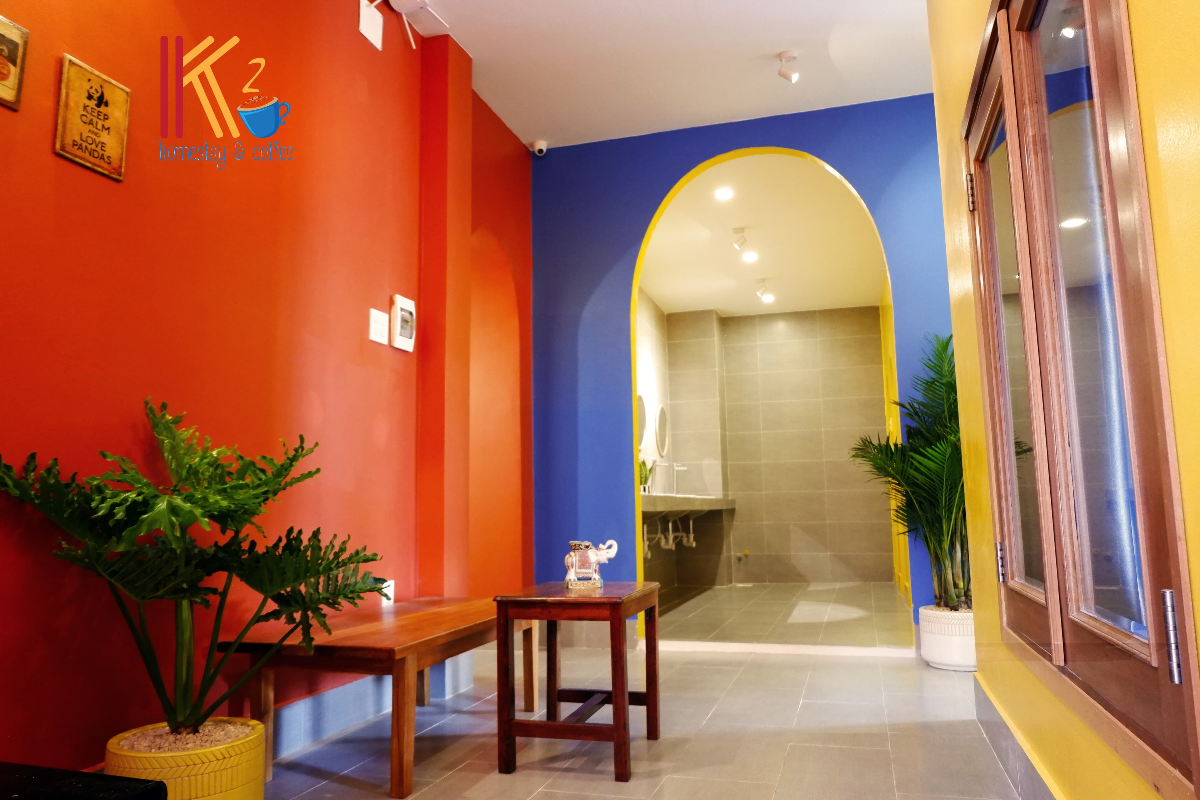 không gian chung K2 Homestay Cần Thơ