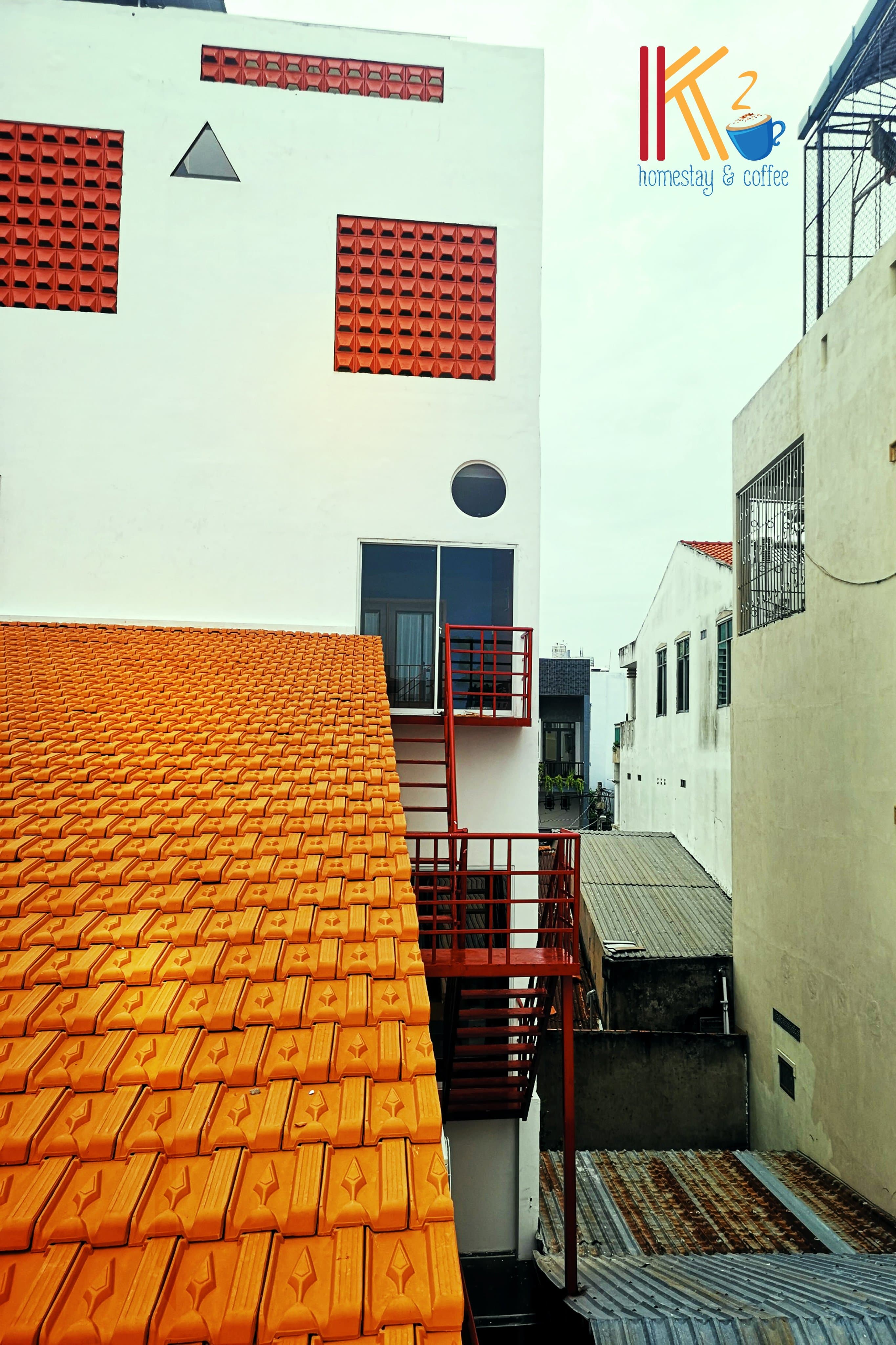 không gian chung K2 Homestay Cần Thơ