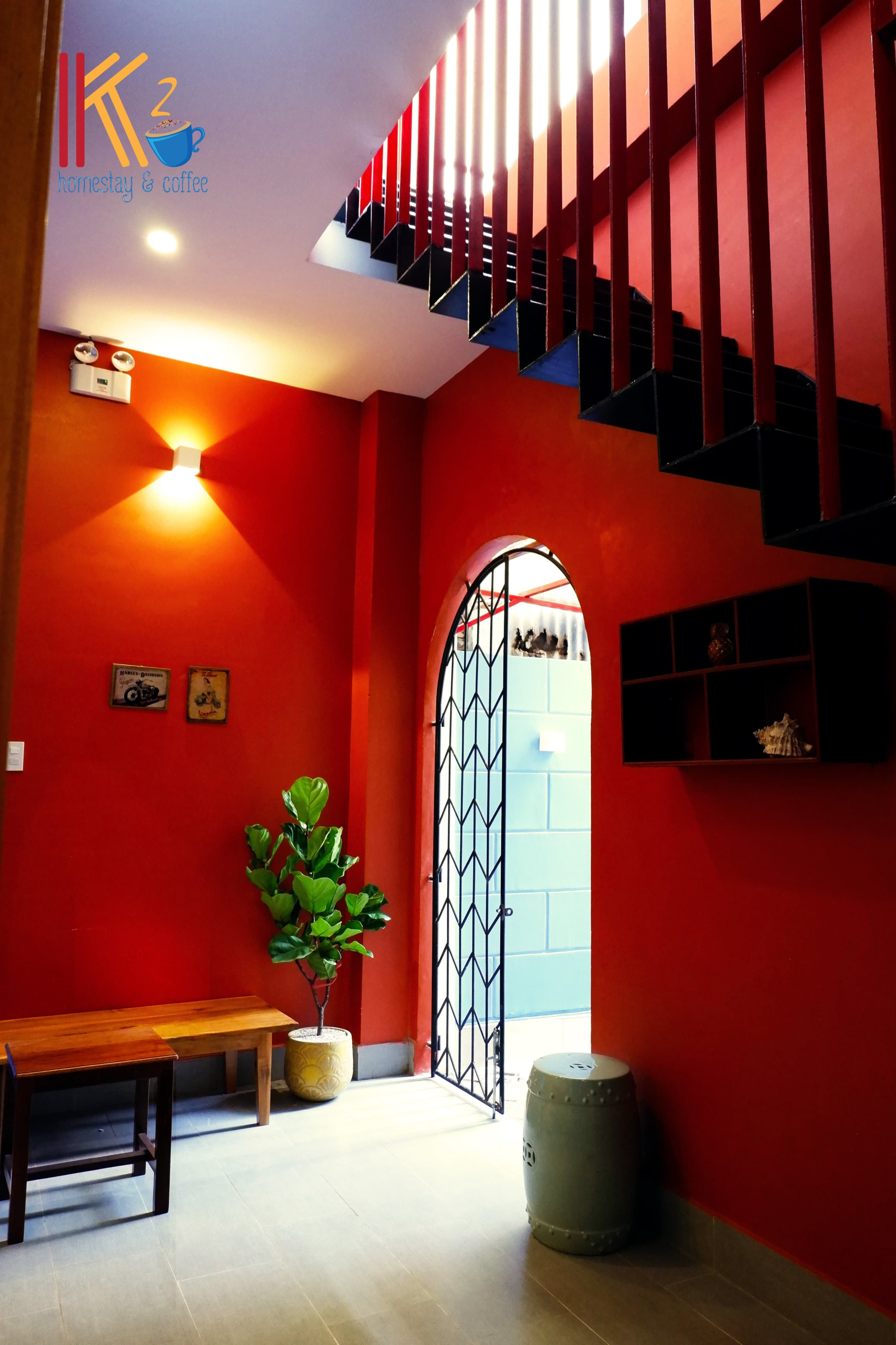 không gian chung K2 Homestay Cần Thơ